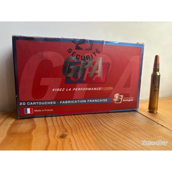 1 x 20 Balle  300wm Sologne GPA 180gr - 11,7g