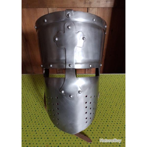 Casque templier  visire