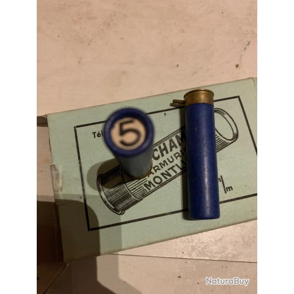 Lot Cartouche � broche cal 32 soit 14mm poudre noir