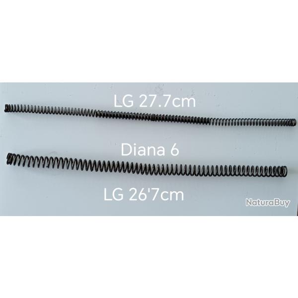 ENSEMBLLE RESSORTS DE PISTON PISTOLET DIANA 6