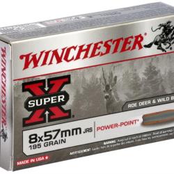 BALLES 8X57JRS PP 195GR - WINCHESTER