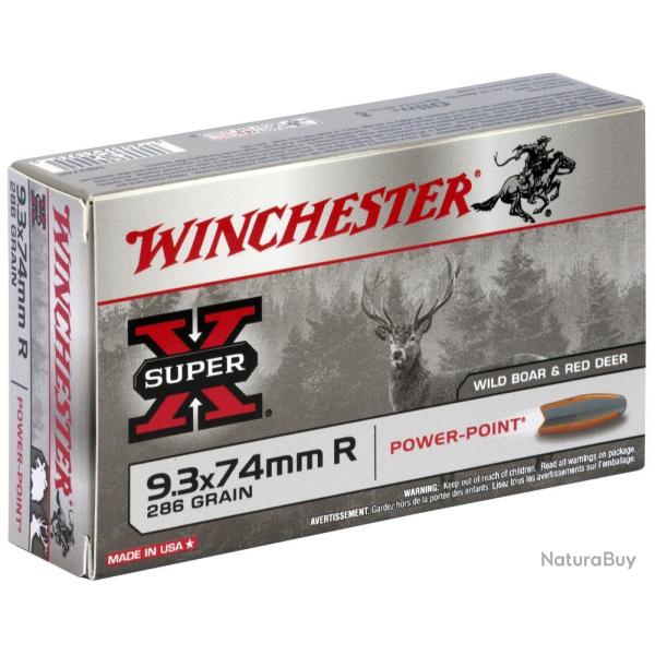 BALLES 9.3X74R PP 286GR - WINCHESTER