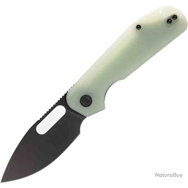 Couteau Eutektik EFD Jade Lame Acier 14C28N Plaquettes G10 Linerlock EUT016