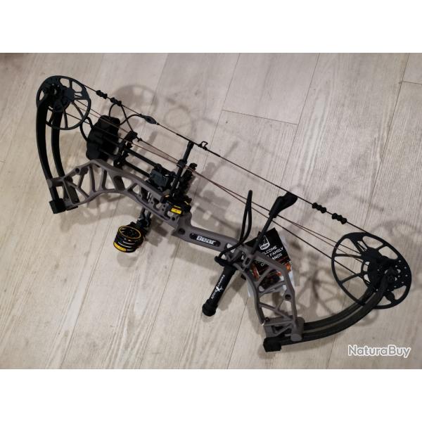 ARC A POULIES CHASSE BEAR LEGIT DROITIER STONE CARBON FIBER 14-30" 10-70#