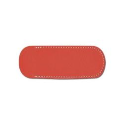 &Eacute;tui Pielcu fleur de cuir rouge