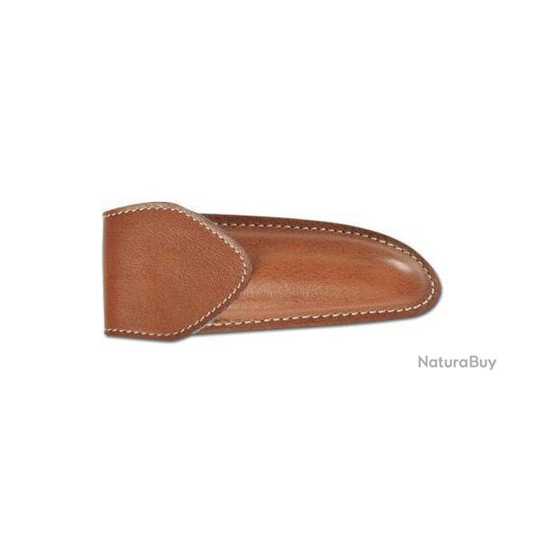 �tui Pielcu cuir moul� doubl� marron 24