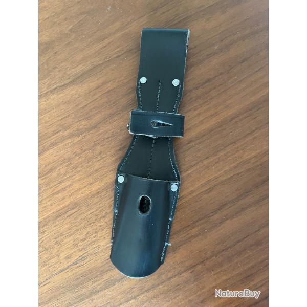 Superbe Gousset 98k cuir noir