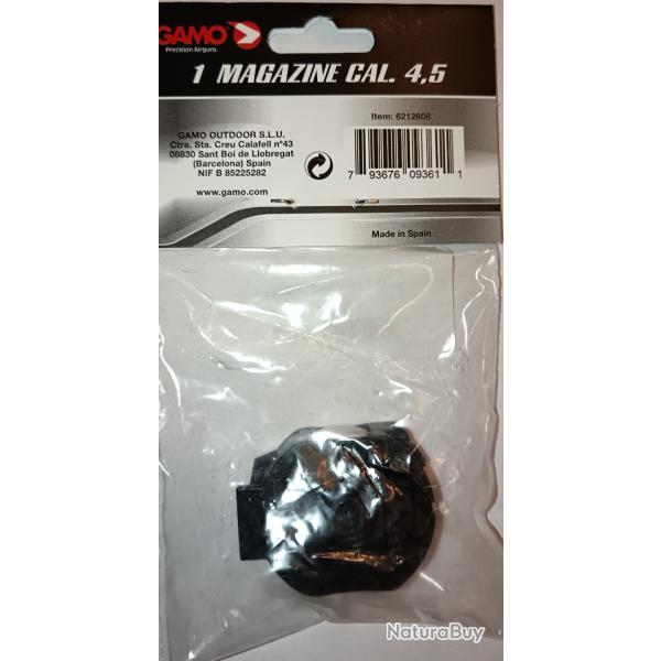 chargeur pour carabine GAMO ROADSTER cal 4.5