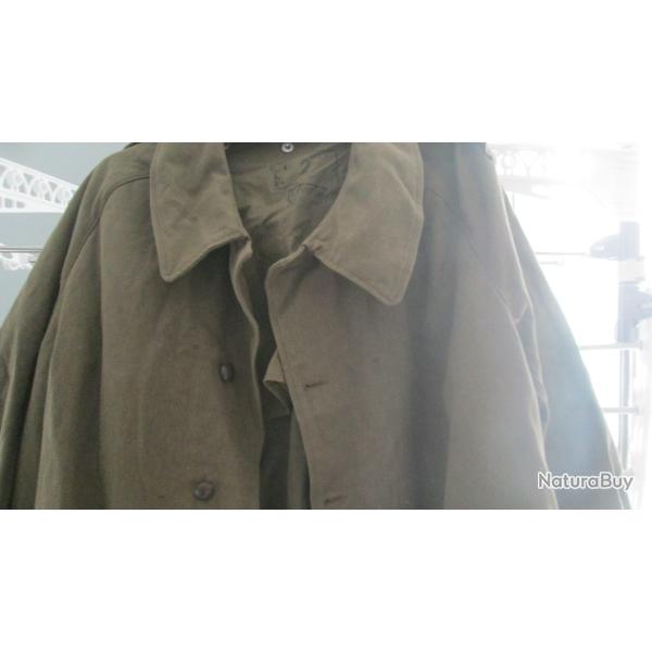 SURTOUT    TOILE  KAKI      MODELE 35    ARMEE FRANCAISE