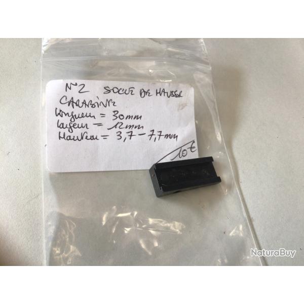 VENDU PAR LE-CUIRASSIER N 2 SOCLE DE HAUSSE