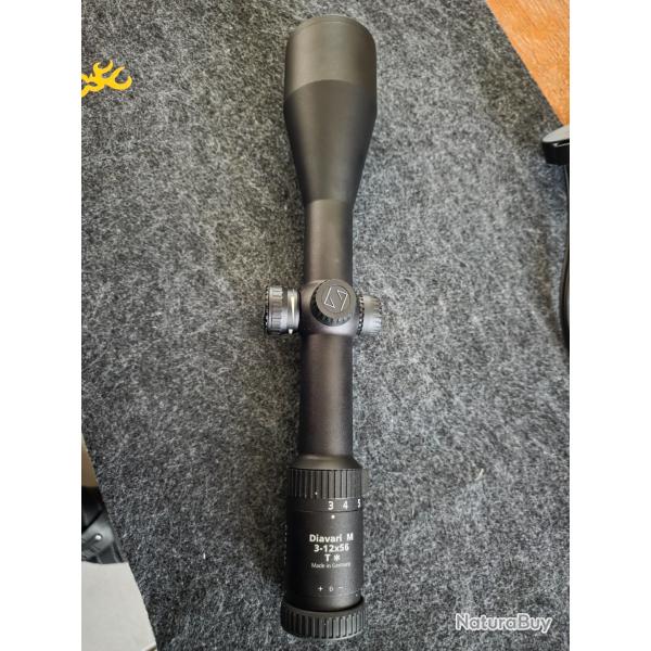 Lunette zeiss Diavari classic M 3-12x56 T*R�ticule 60.