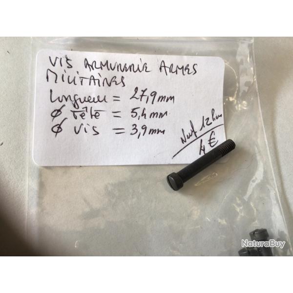 VENDU PAR LE-CUIRASSIER N 400 VIS D'ARMURERIE