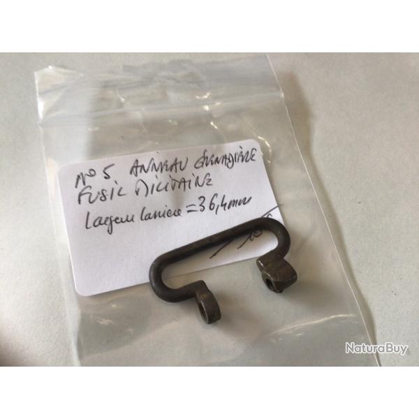 VENDU PAR LE-CUIRASSIER N 5 ANNEAU GRENADIERE DE FUSIL MILITAIRE