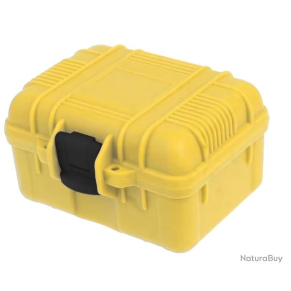Mallette de rangement �tanche pour montre Bo�te antichoc individuelle ABS Bleu Jaune
