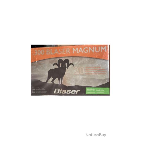 Munitions BLASER cal.300 blaser magnum barnes tsx 180gr 11.7g par 20