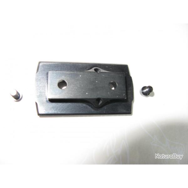 Montage fixe pour Aimpoint Acro C2 sur bande d'express ayant un entraxe de trou avant de 22 mm