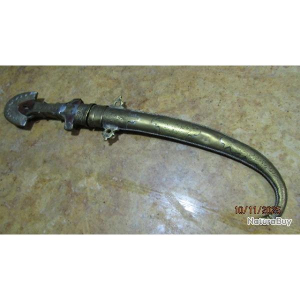 couteau marocain koumya / koummya afrique du nord tr�s aiguis�