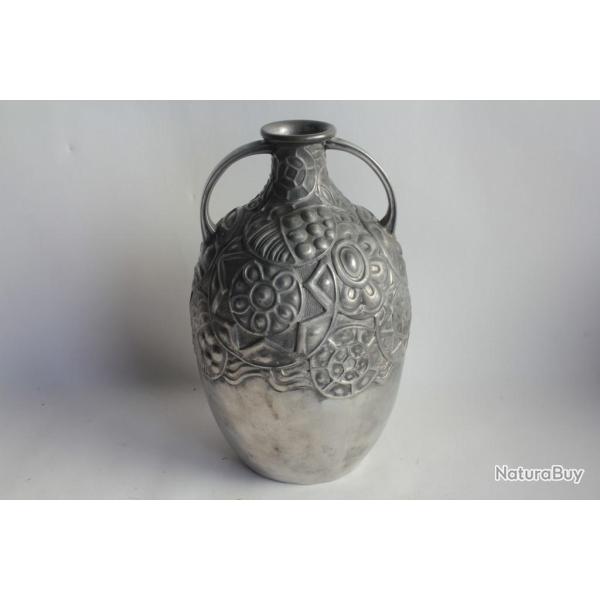 Vase tain F. Cortesi Art Dco