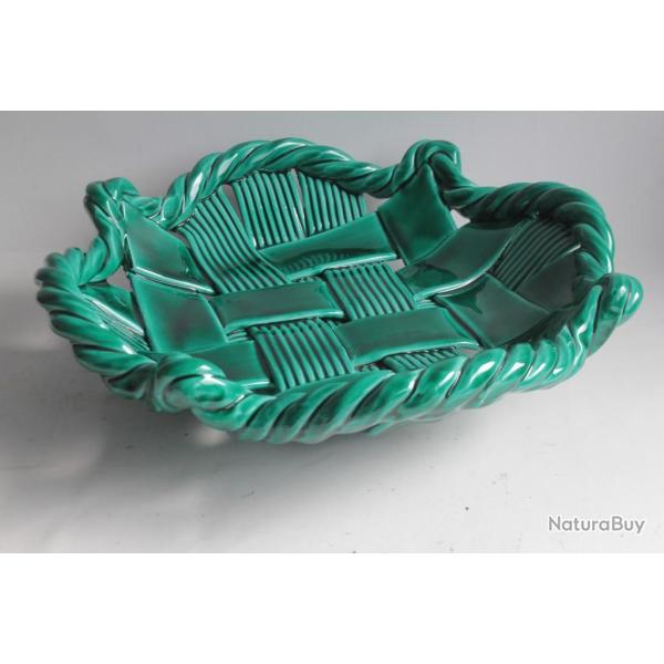 Coupe  fruit cramique tresse Vallauris