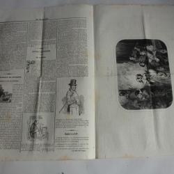 Ancien Journal Le Charivari 16 Juillet 1840 N°198 Salon de 1840 H.Baron