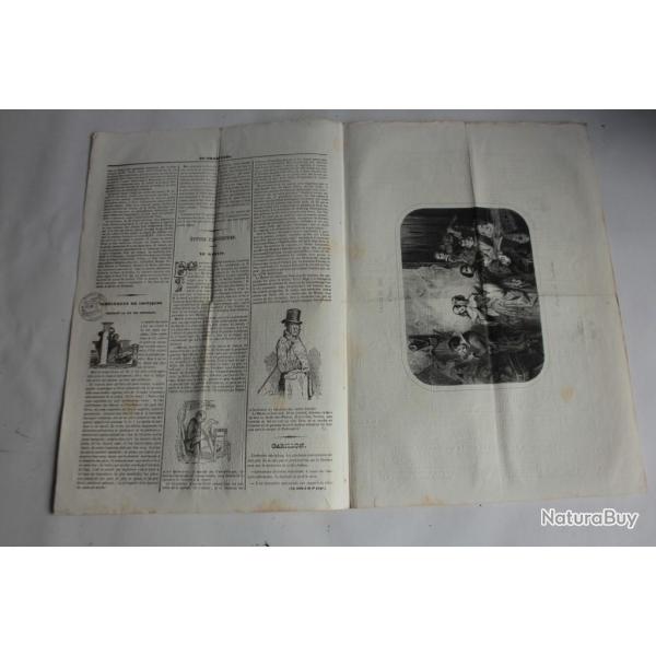 Ancien Journal Le Charivari 16 Juillet 1840 N�198 Salon de 1840 H.Baron