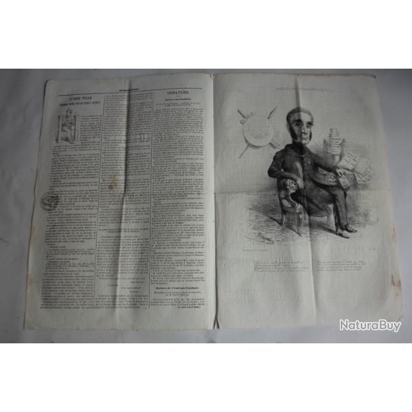 Ancien Journal Le Charivari 13 Ao�t 1840 N� 226 Panth�on Charivarique