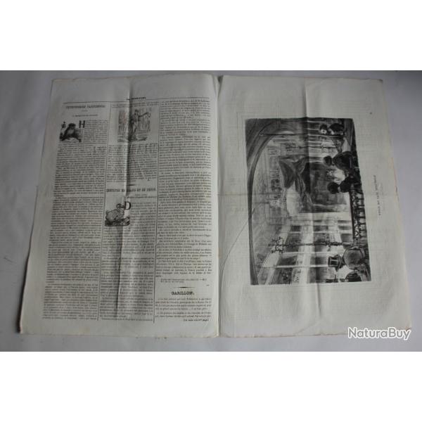 Ancien Journal Le Charivari 19 Septembre 1840 N� 264 Caf� spectacle
