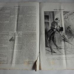 Ancien Journal Le Charivari 27 Septembre 1840 N° 227 Émotions Parisienne