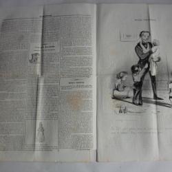 Ancien Journal Le Charivari 5 Juillet 1840 N° 187 Moeurs Conjugales