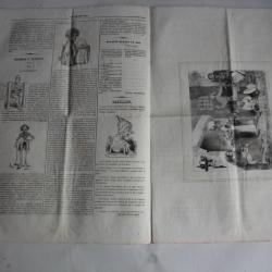 Ancien Journal Le Charivari 8 Septembre 1840 N° 253 La Cuisine