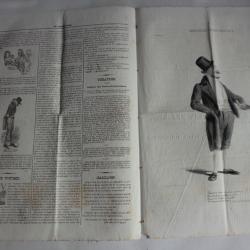 Ancien Journal Le Charivari 26 Septembre 1840 N° 271 Panthéon Charivarique