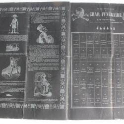 Ancien Journal Le Charivari 29 Juillet 1840 N° 211 Char Funéraire