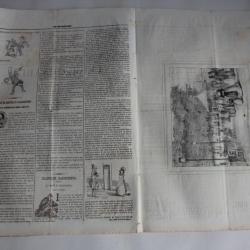 Ancien Journal Le Charivari 21 Juillet 1840 N° 203 Jardin palais Royal