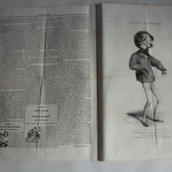 Ancien Journal Le Charivari 5 Septembre 1840 N° 250 Panthéon Charivarique