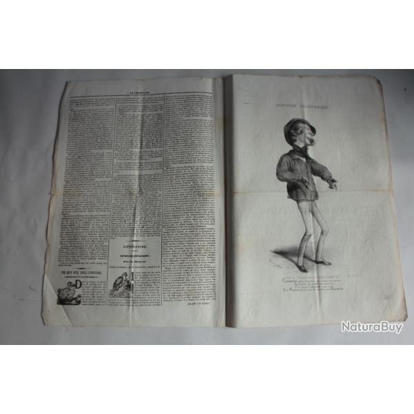 Ancien Journal Le Charivari 5 Septembre 1840 N 250 Panthon Charivarique
