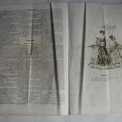 Ancien Journal Le Charivari 17 Septembre 1840 N° 262 Modes