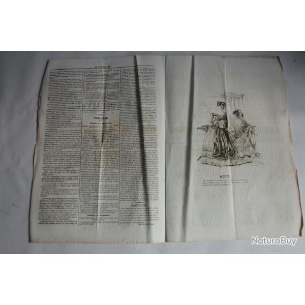 Ancien Journal Le Charivari 17 Septembre 1840 N 262 Modes