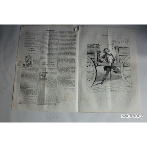 Ancien Journal Le Charivari 12 Aot 1840 N 223 Salon de 1840 motions Parisiennes