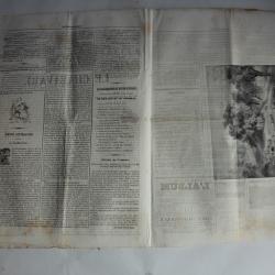 Ancien Journal Le Charivari 19 Août 1840 N° 232 Salon de 1840 Edouard Hostein