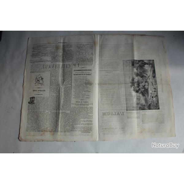 Ancien Journal Le Charivari 19 Ao�t 1840 N� 232 Salon de 1840 Edouard Hostein