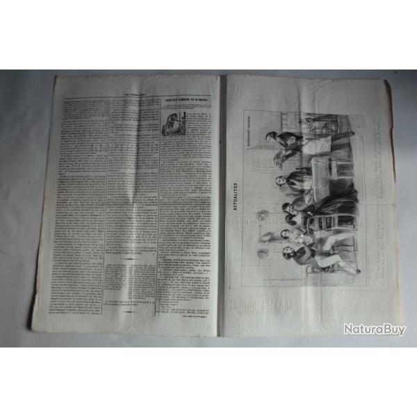 Ancien Journal Le Charivari 12 Septembre 1840 N� 257 Actualit�s