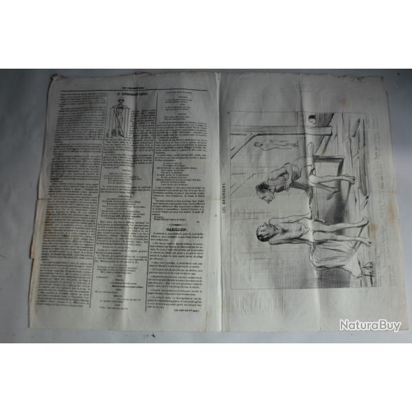 Ancien Journal Le Charivari 30 Ao�t 1840 N� 244 Les Beigneurs