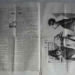 Ancien Journal Le Charivari 23 Septembre 1840 N° 268 Bureaux commissaire