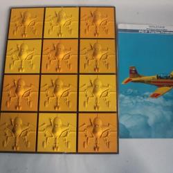 BREITLING Panneau décoratif Présentoir vitrine montres Display Avion