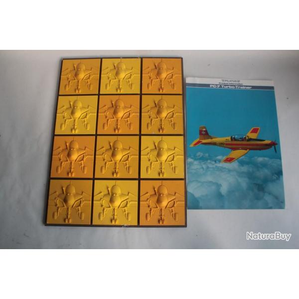 BREITLING Panneau dcoratif Prsentoir vitrine montres Display Avion