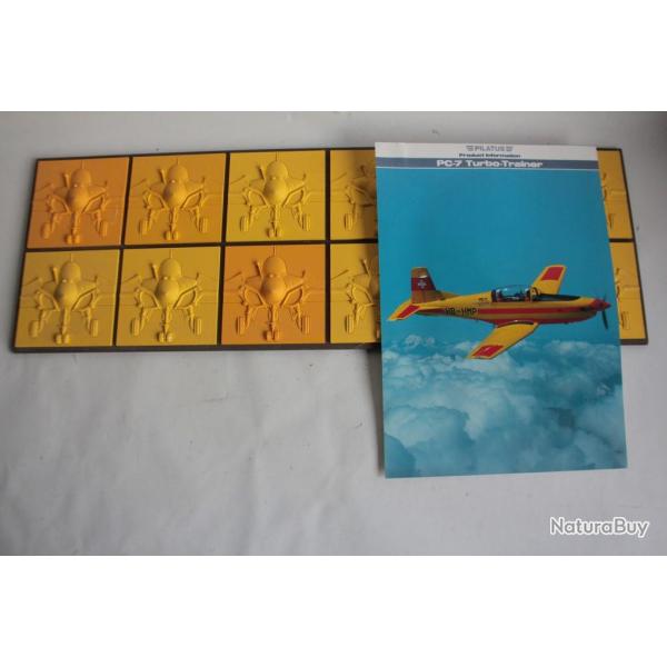 BREITLING Panneau d�coratif Pr�sentoir vitrine montres Display Avion