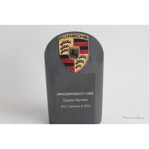 Troph�e de bureau PORSCHE 911 Carrera 4 GTS Charles Barrelet