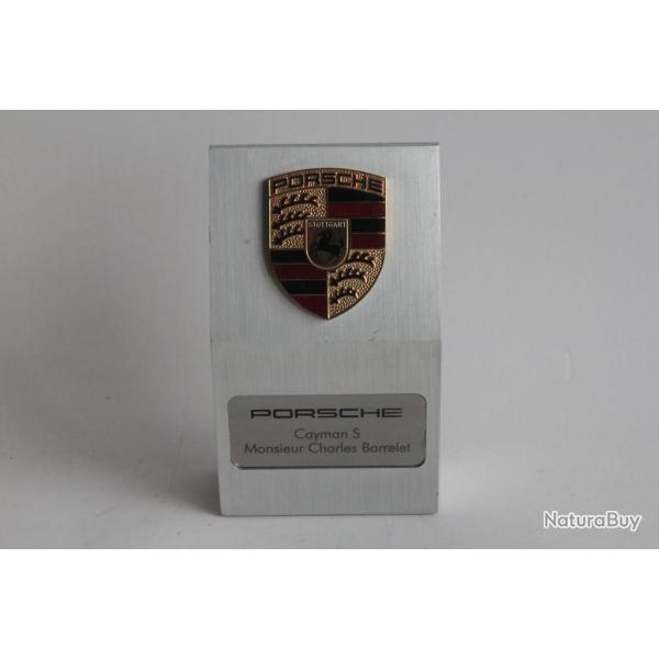 Trophe de bureau PORSCHE Cayman S Charles Barrelet
