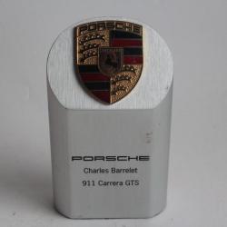 Trophée de bureau PORSCHE 911 Carrera GTS Charles Barrelet