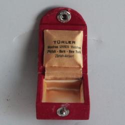 Ancien petit écrin pour montre Türler Uhren